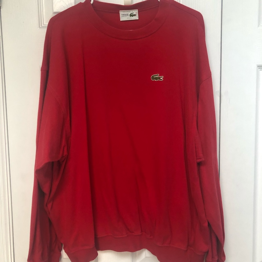 Lacoste Logo Crewneck